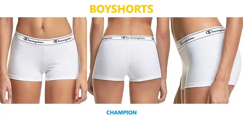 Female Soccer Players Underwear: Boyshorts